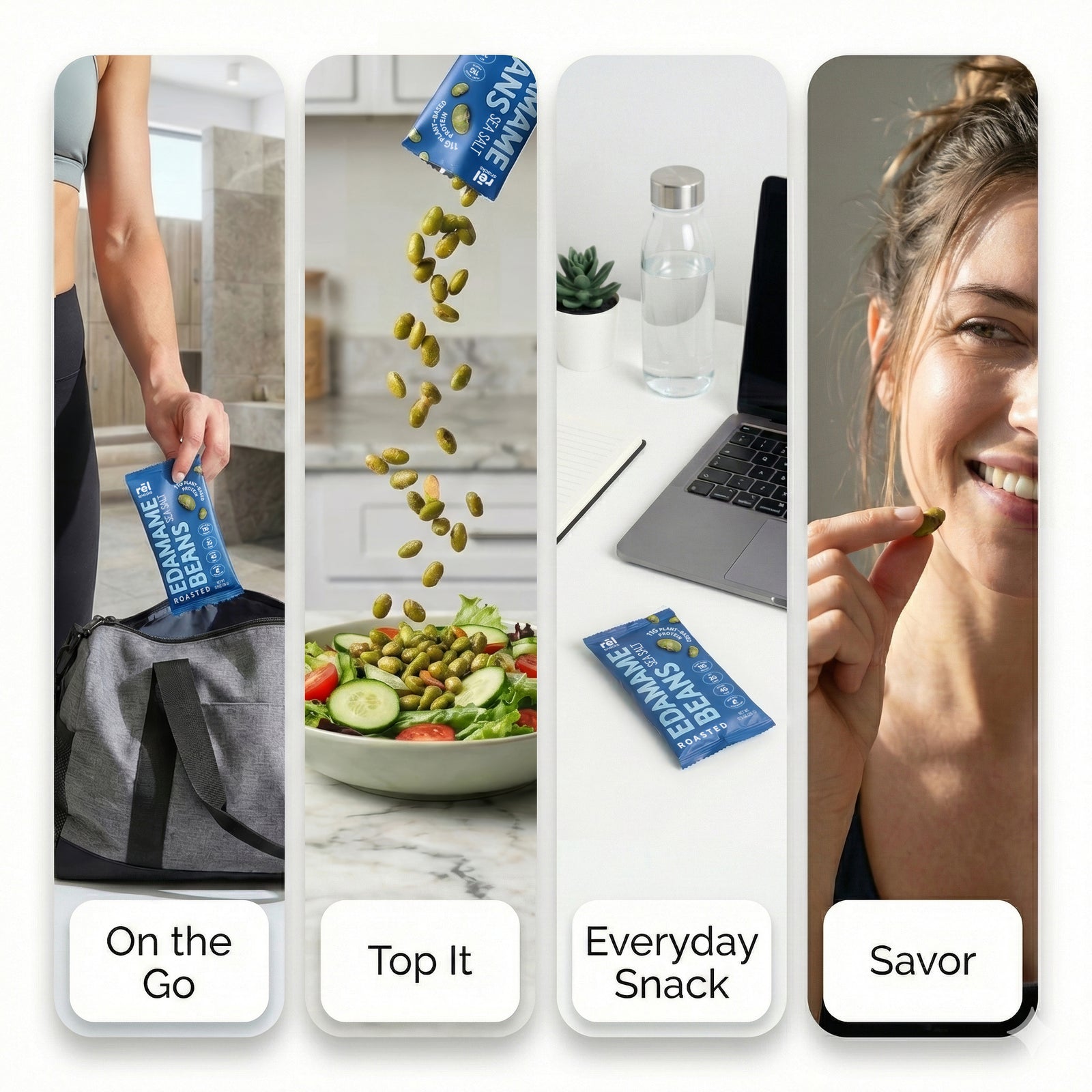 Roasted Edamame - Sea Salt (10 PACK)