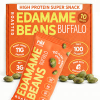 Buffalo - Roasted Edamame (10 Pack)