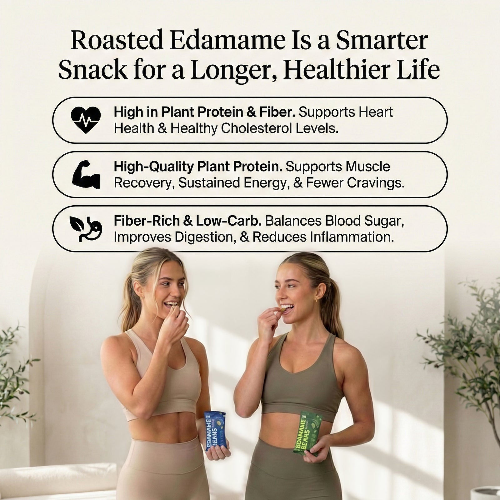 Roasted Edamame - Buffalo (10 PACK)