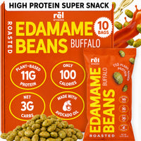 Buffalo - Roasted Edamame (10 Pack)