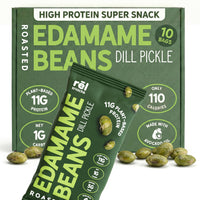 Dill Pickle - Roasted Edamame (10 Pack)