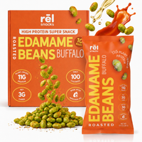 Buffalo - Roasted Edamame (10 Pack)