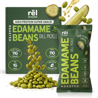 Dill Pickle - Roasted Edamame (10 Pack)