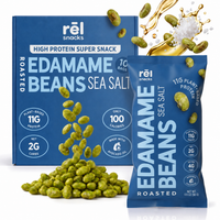 Sea Salt - Roasted Edamame (10 Pack)