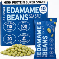 Sea Salt - Roasted Edamame (10 Pack)